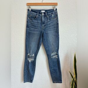 Good American Distressed Skinny Jeans Size 6/28